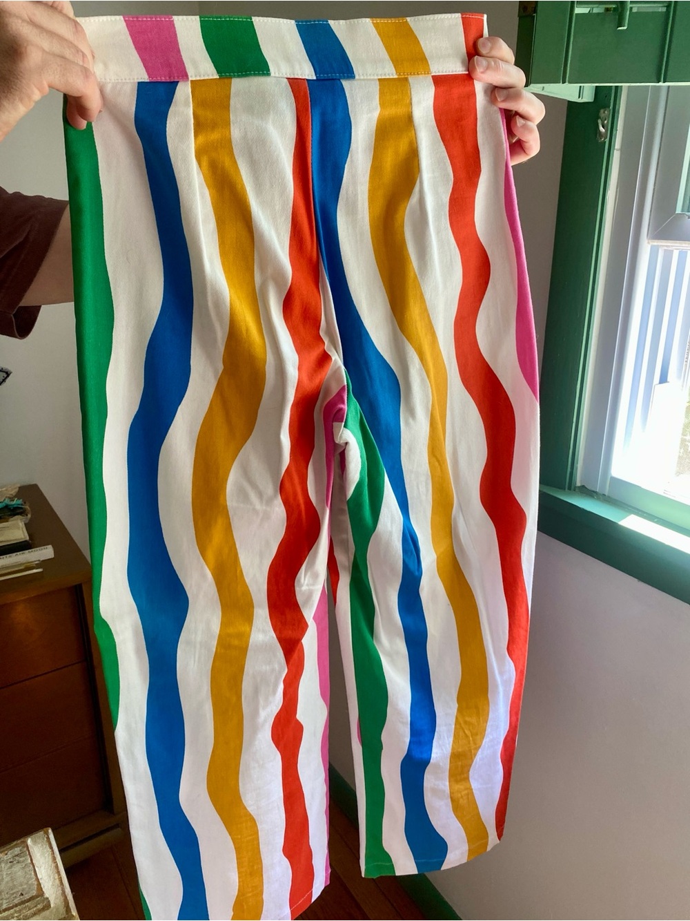 Nooworks Multicolor Vertical Stripe Cotton Jacket - Picture 7 of 7
